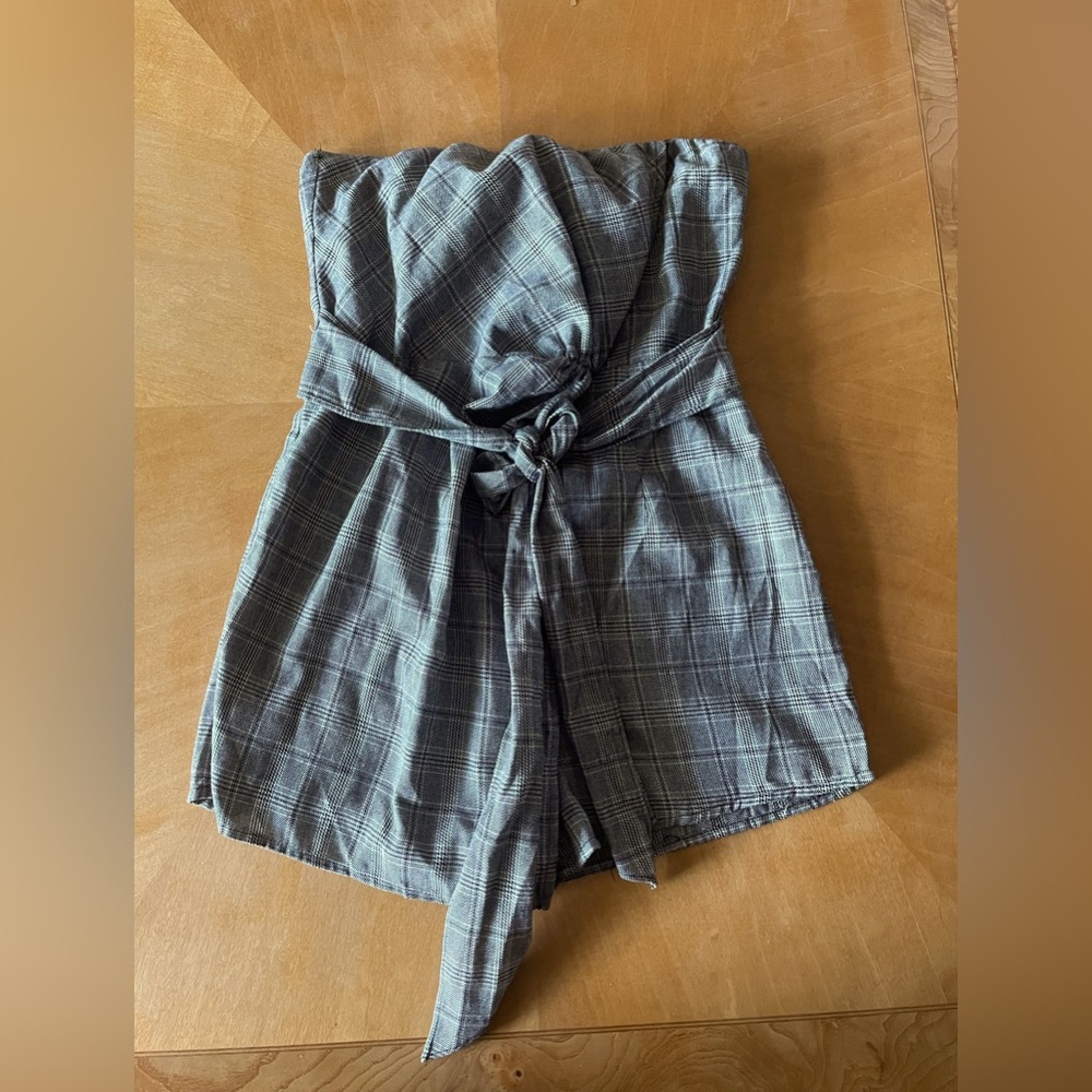 Strapless Romper
